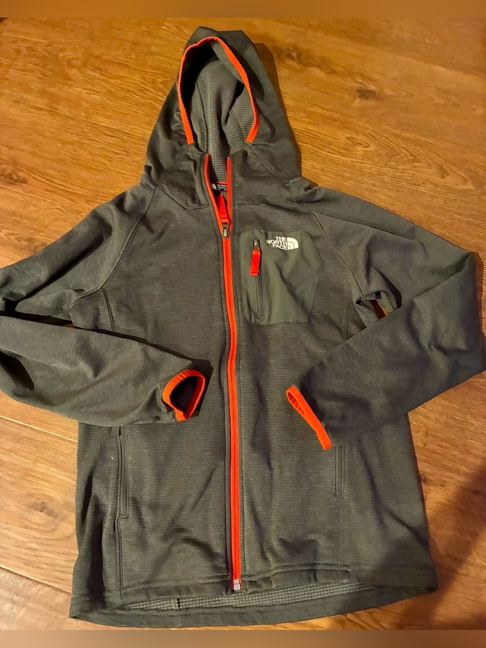 The North Face technical outdoor kids fleece jacket